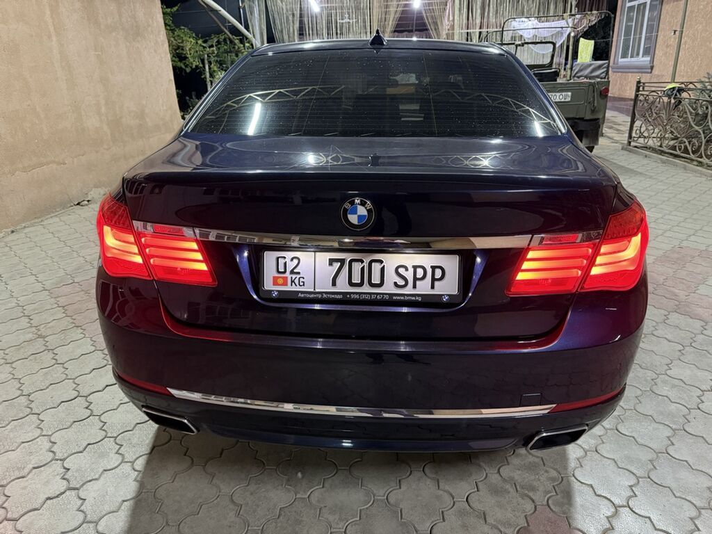 BMW 7 series: 2013 г., 3 л, Автомат, Бензин, Седан: фото 3