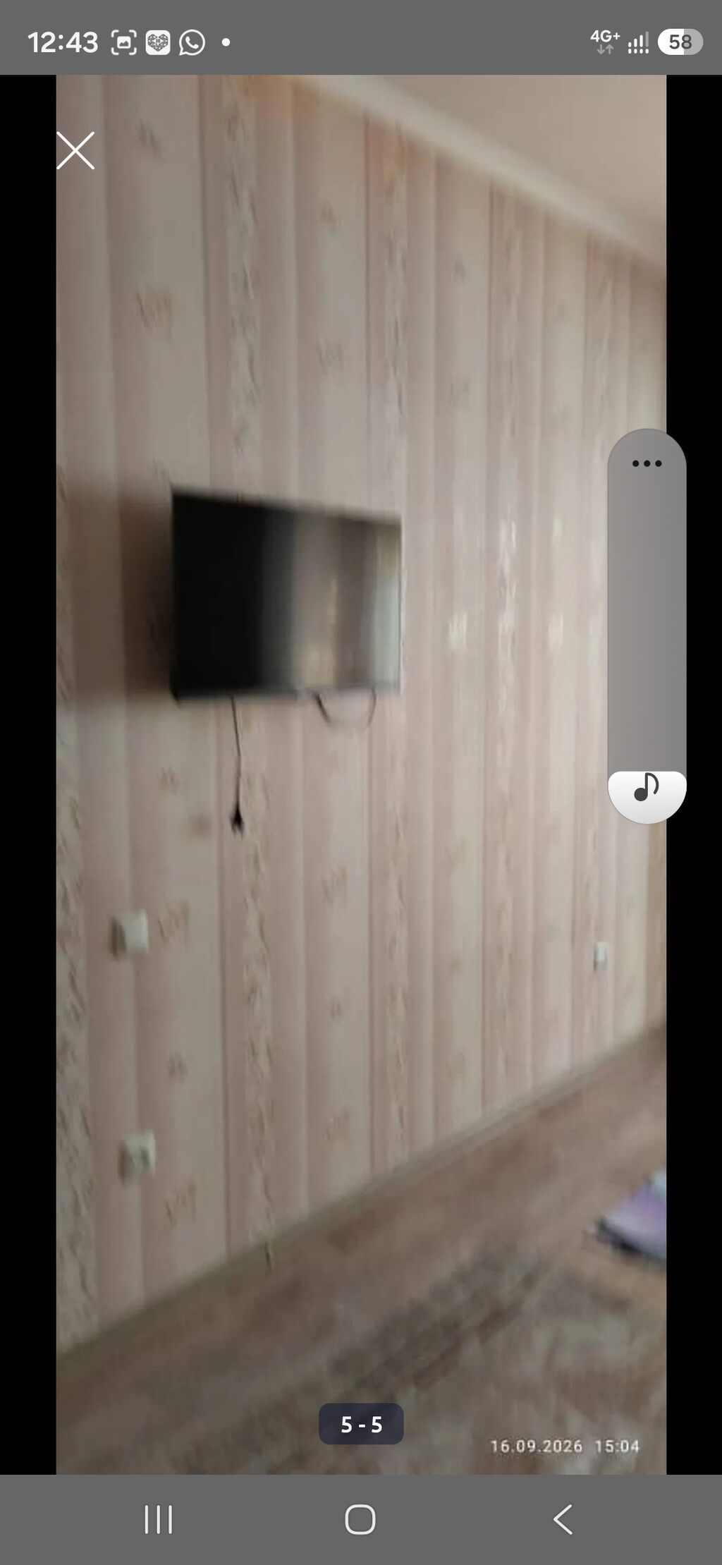 Продается 1-комнатная квартира в Канте, 45 м², 9 этаж: фото 1