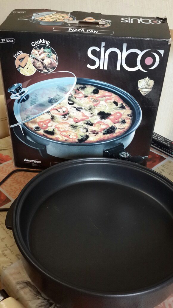 sinbo sp 5204 pizza tavası