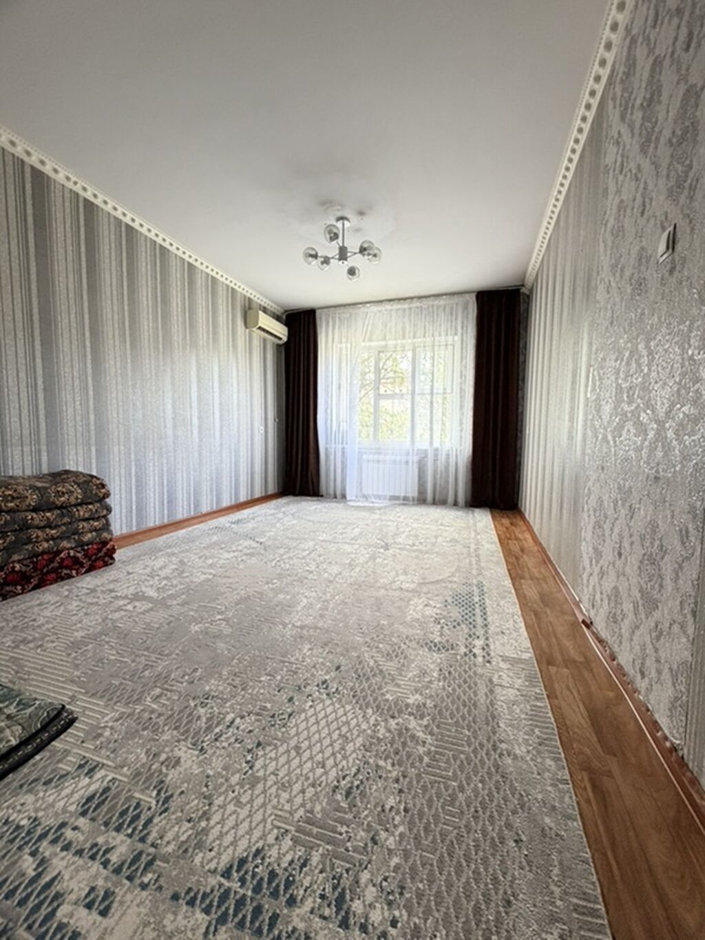 2 комнаты, 52 м², Дордой Плаза ТРЦ 105 серия, 4 этаж, Косметический ремонт: фото 4