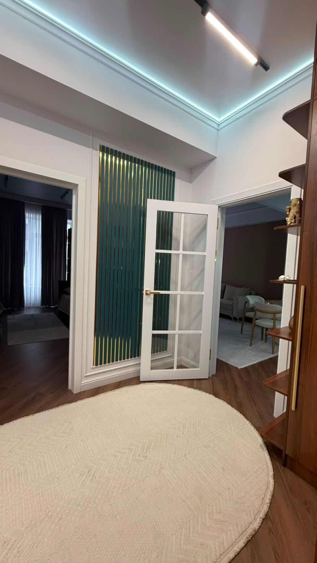3 комнаты, 73 м², Асанбай мкр Элитка, 7 этаж, Дизайнерский ремонт: фото 2