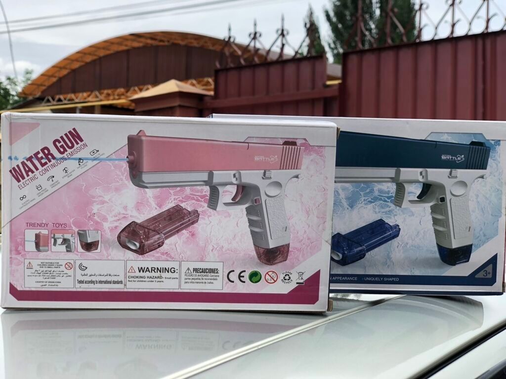 Водяной пистолет "Desert Eagle" в коробке. Доступны модели с оранжевым: фото 5
