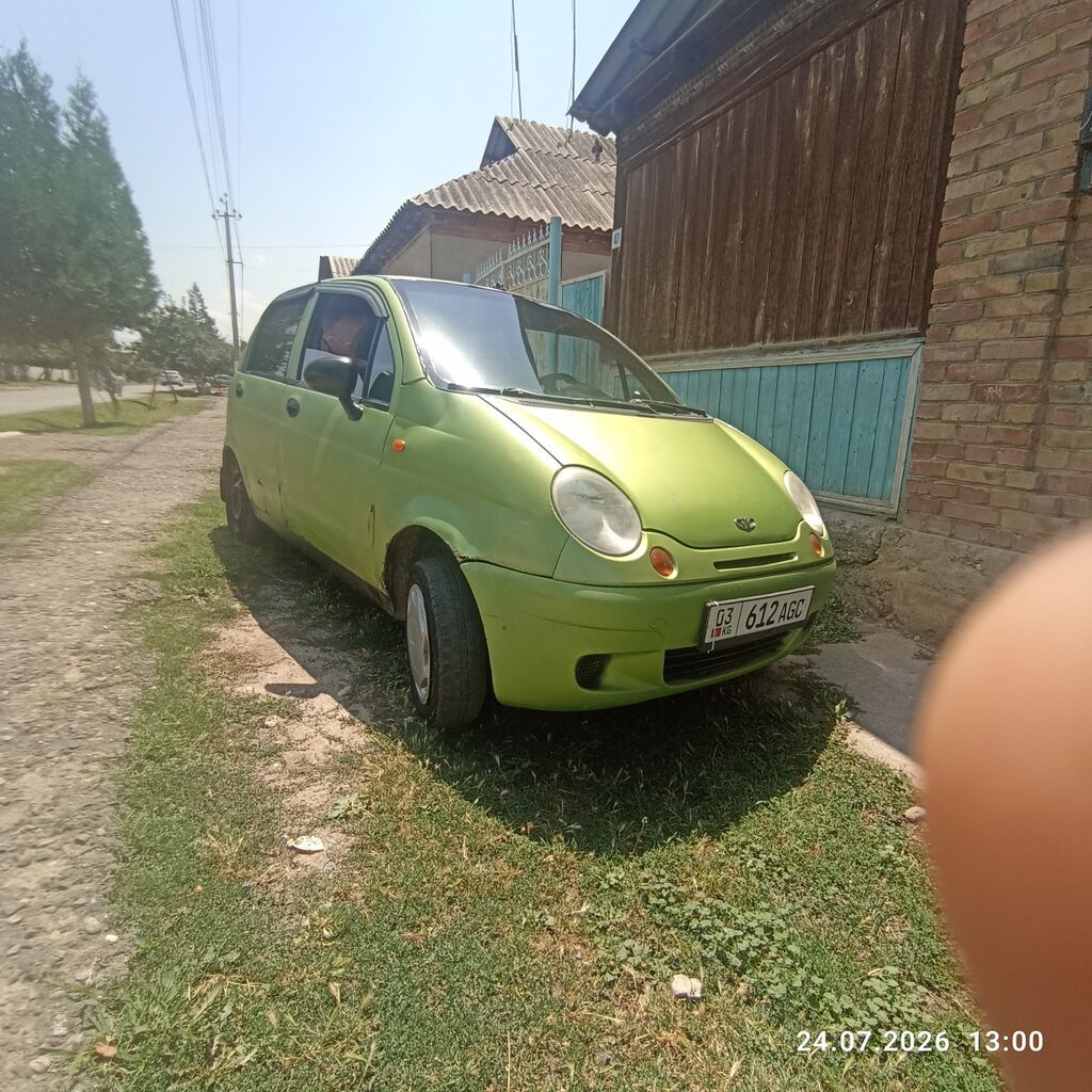 Daewoo Matiz: 2026 г., Механика, Бензин, Хэтчбэк: фото 2
