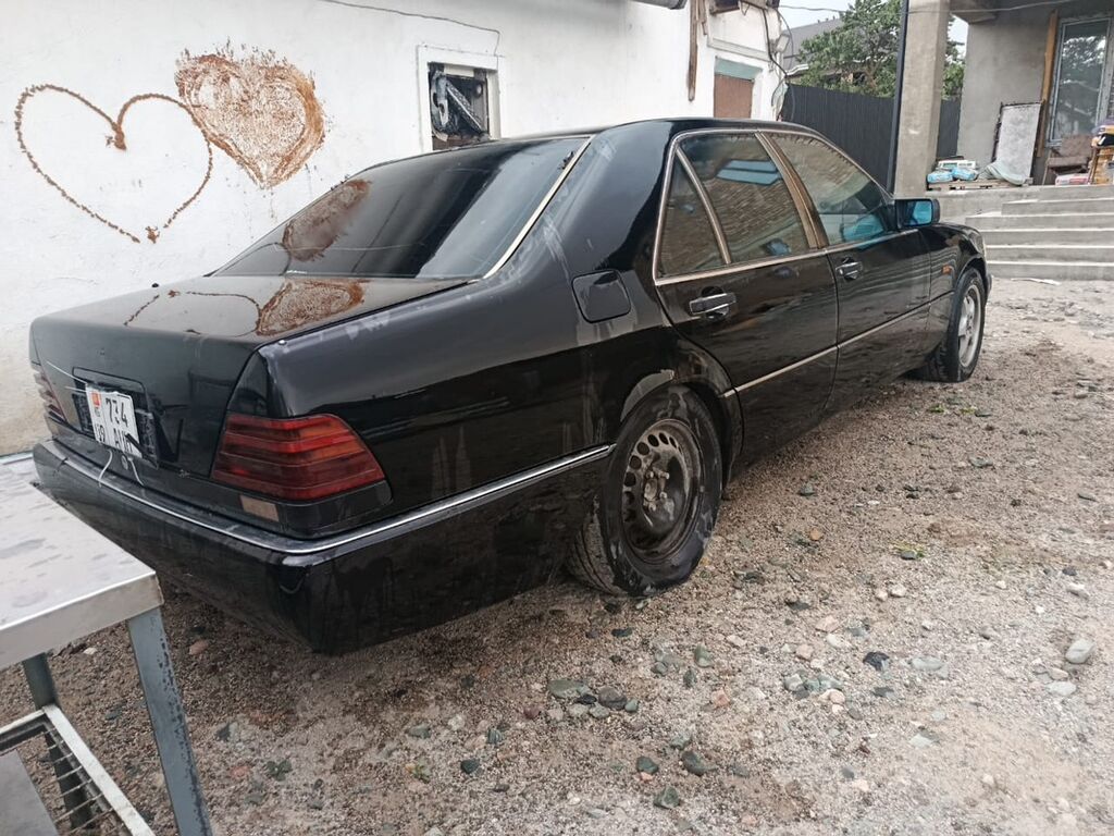 Mercedes-Benz S-Class: 1993 г., 5 л, Автомат, Бензин, Седан: фото 2