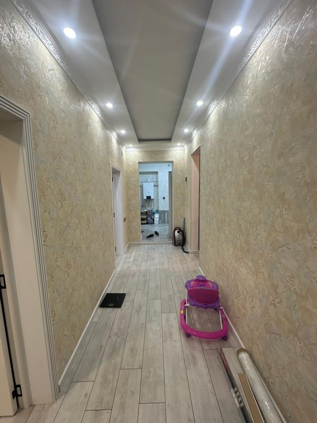 3 otaqlı, 120 kv. m, Kredit yoxdur, Yeni təmirli