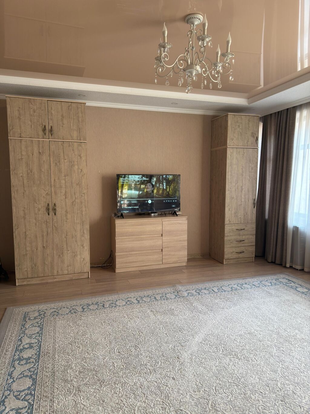 2 комнаты, Ата-Тюрк парк Собственник, Семейным, С мебелью полностью: фото 4