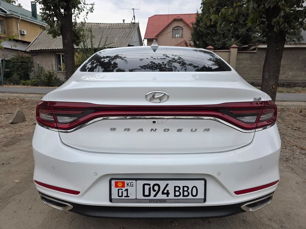 Hyundai Grandeur: 2018 г., 3 л, Автомат, Газ, Седан: фото 3