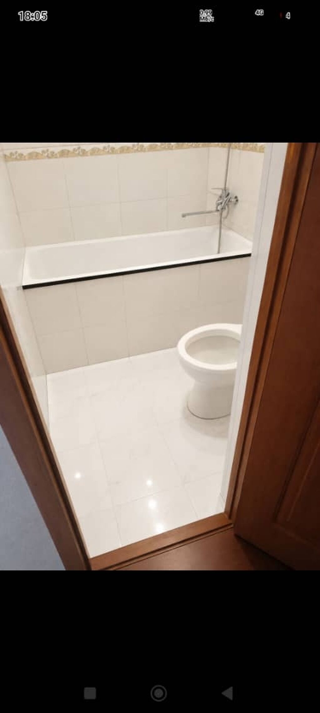 Студия, 32 м², Пишпек Хрущевка, 2 этаж, Косметический ремонт: фото 2