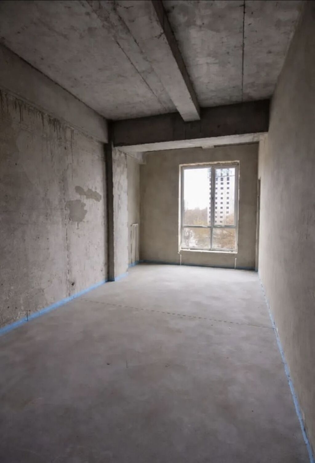 1 комната, 47 м², Пишпек Индивидуалка, 8 этаж, ПСО (под самоотделку): фото 2