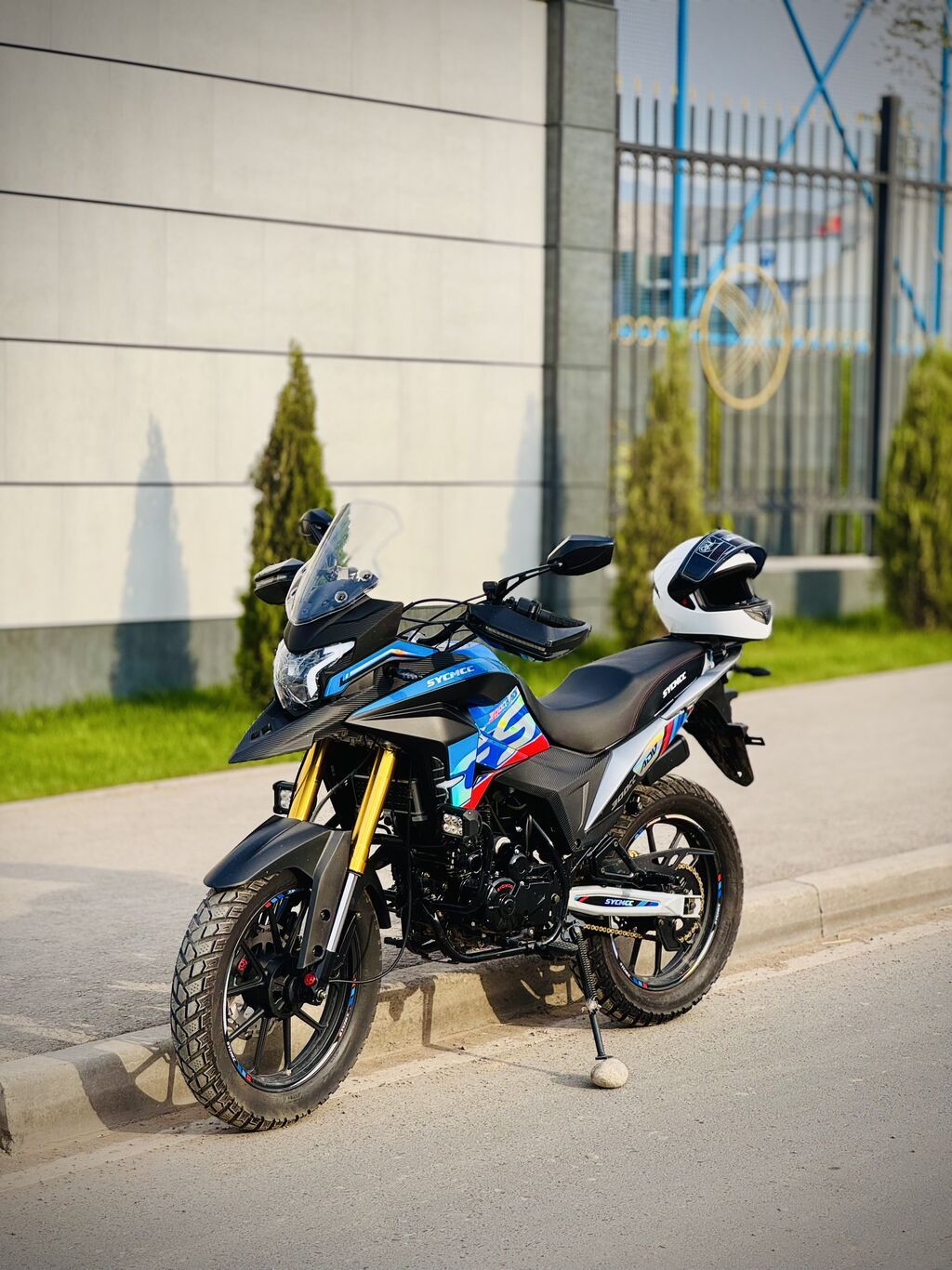 Мотоцикл SYCMCC ADV 300CC Турист Водяное охлаждение с радиатором: фото 2