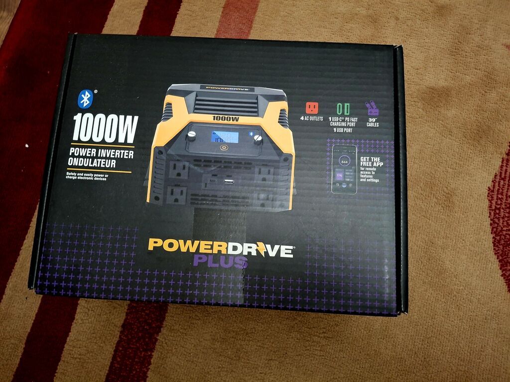 Инвертор PowerDrive Plus 1000W (новый, оригинал, в коробке) Продается: фото 3