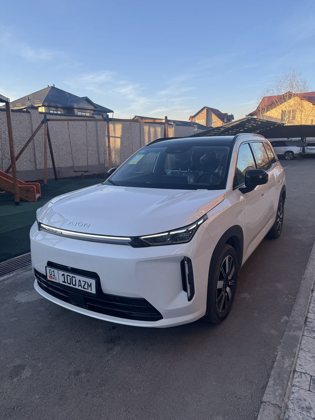 GAC: GAC AION i60 гибрид с батареей на 210км+ 1000км на бензине. Белого at lalafo.kg GAC: GAC AION i60 гибрид с батареей на 210км+ 1000км на бензине. Белого