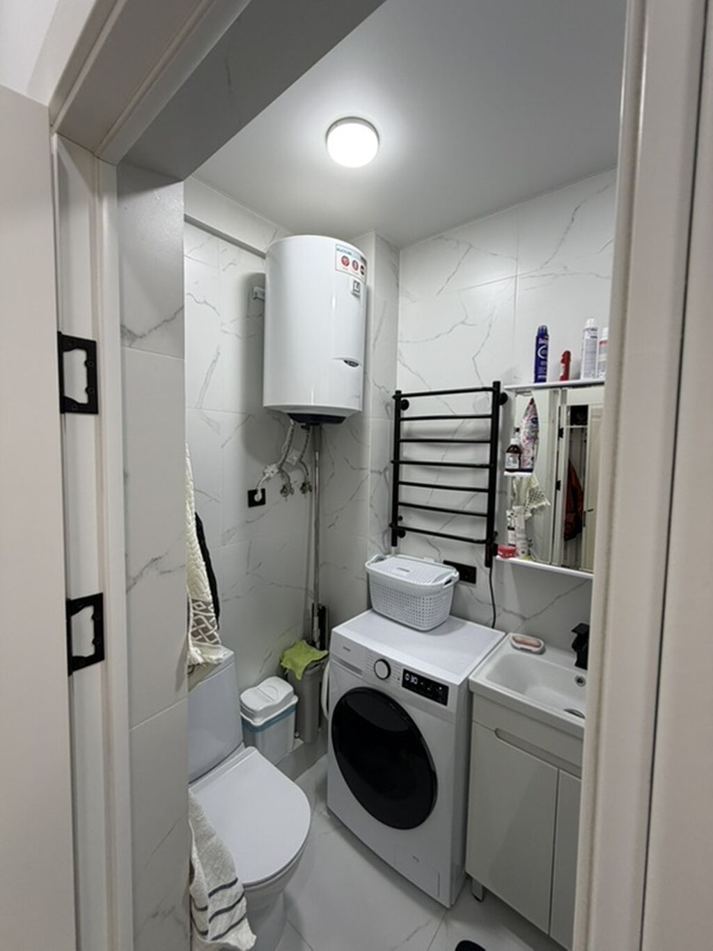 2 комнаты, 46 м², Ала-Арча ТРЦ Элитка, 7 этаж, Дизайнерский ремонт: фото 7
