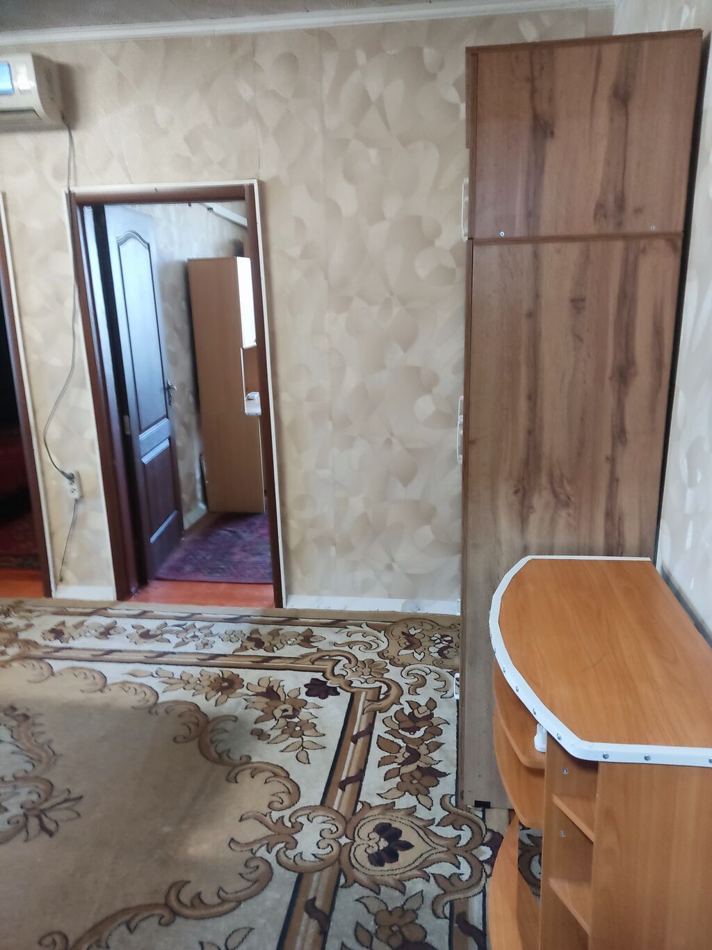 3 комнаты, Ошский рынок / базар Собственник, Без животных, от 6 месяцев, С мебелью: фото 8