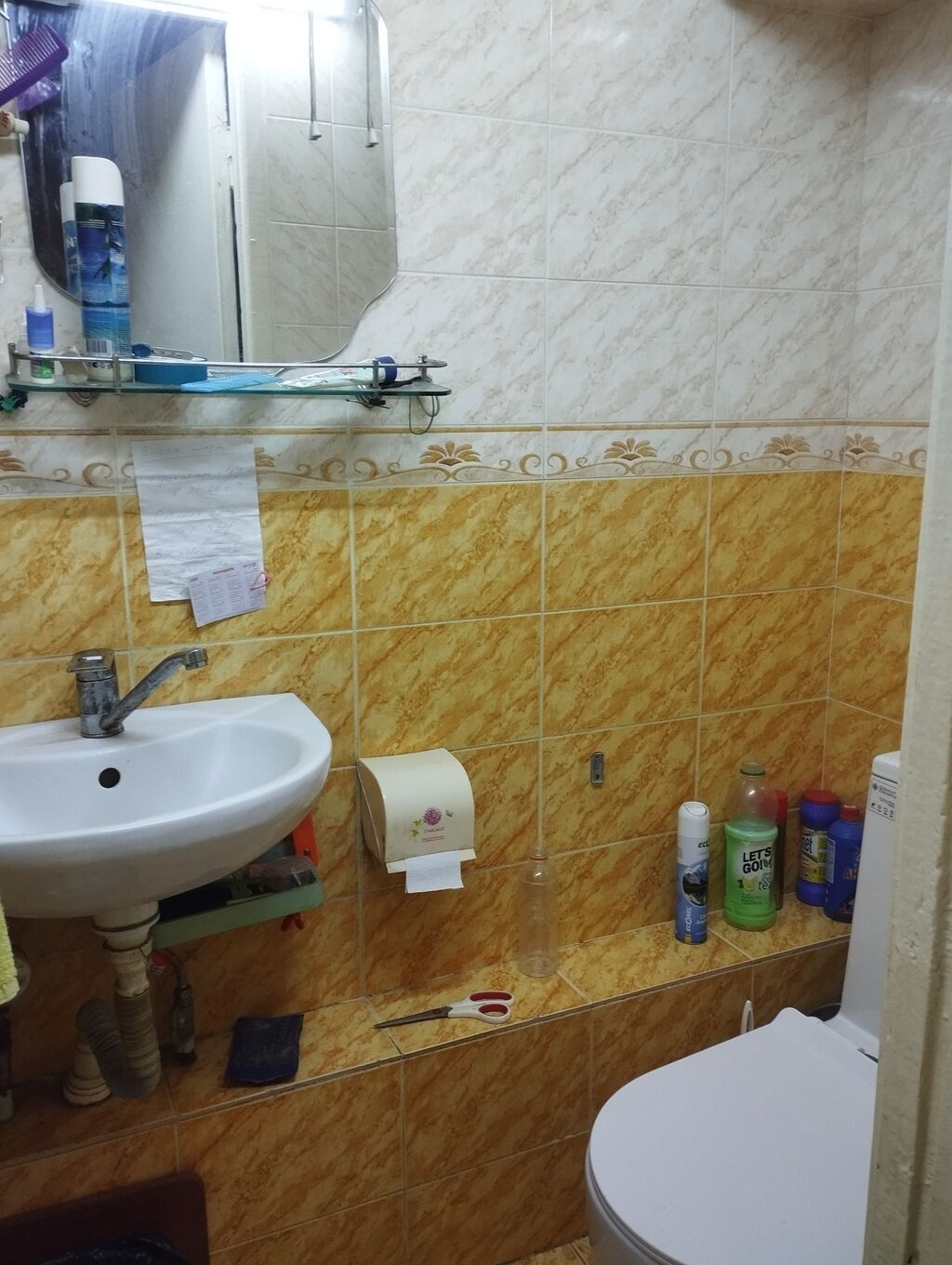 2 комнаты, 51 м², Кок-Жар мкр 105 серия, 3 этаж, Требуется ремонт: фото 6