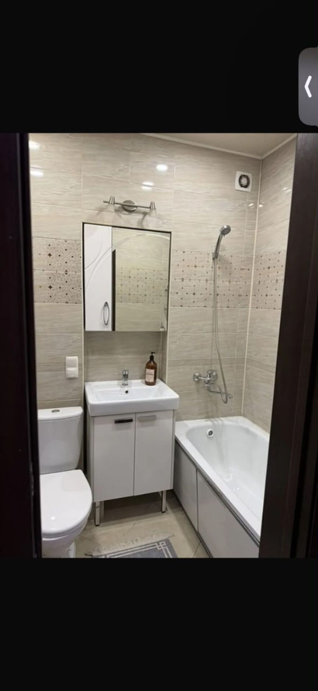 2 комнаты, 45 м², Центральная мечеть Элитка, 8 этаж, Евроремонт: фото 6