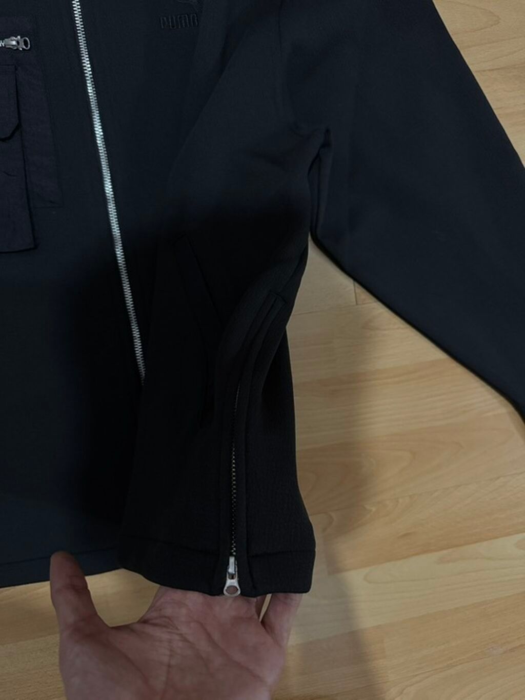 Мужская толстовка, M, Puma, Новый, цвет - Черный, Самовывоз: фото 4