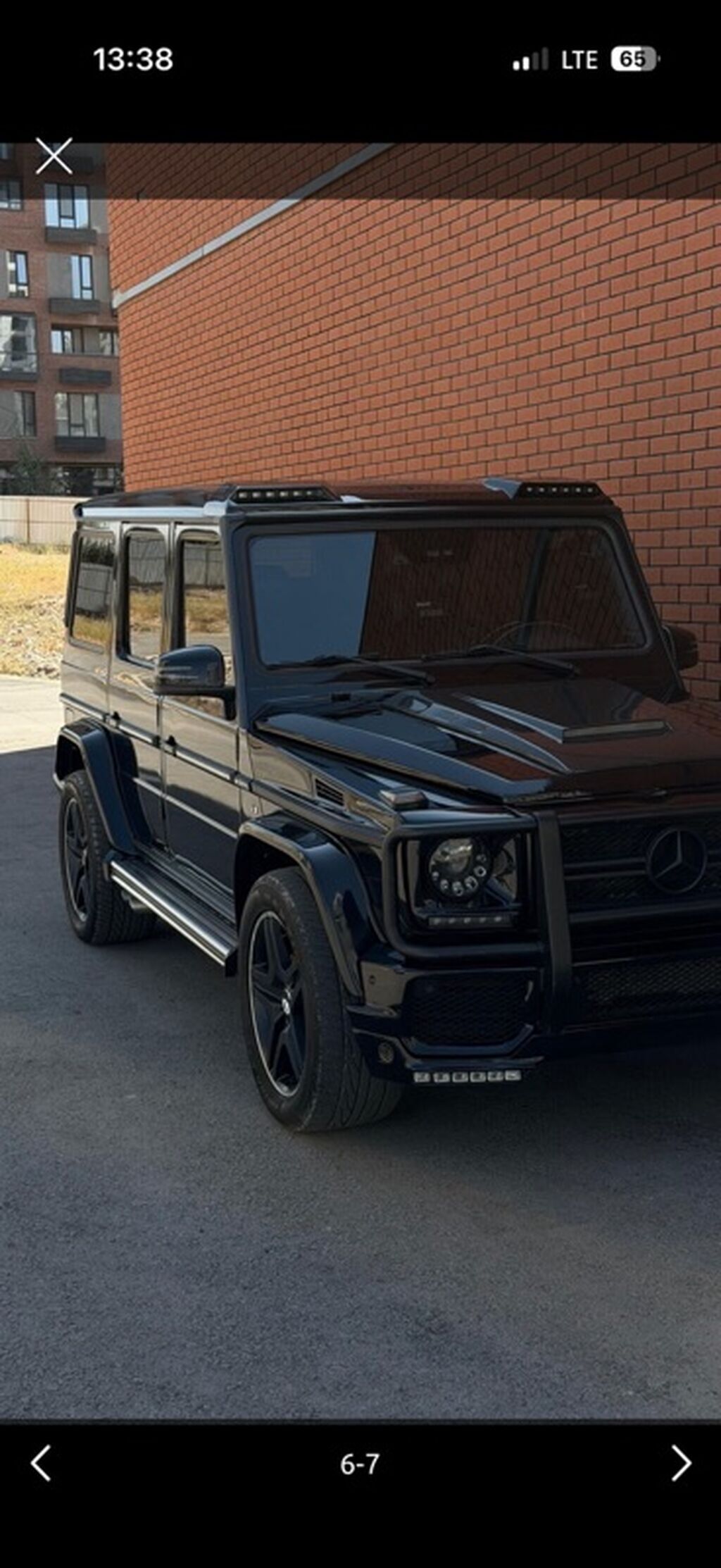 Mercedes-Benz G-class AMG: 2005 г., 5.5 л, Автомат, Бензин, Внедорожник: фото 2