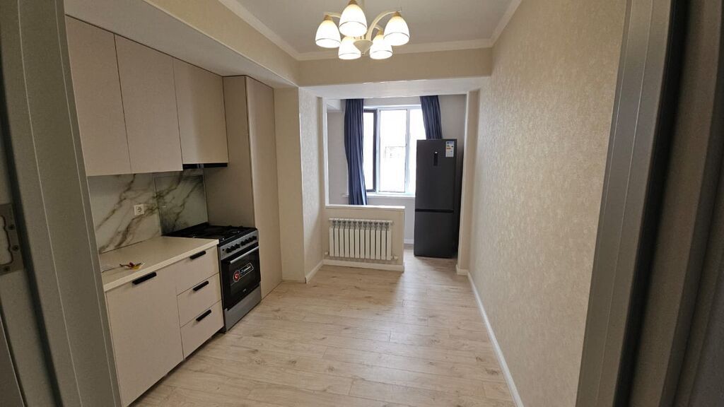 1 комната, 48 м², Пишпек Элитка, 10 этаж, Свежий ремонт: фото 6