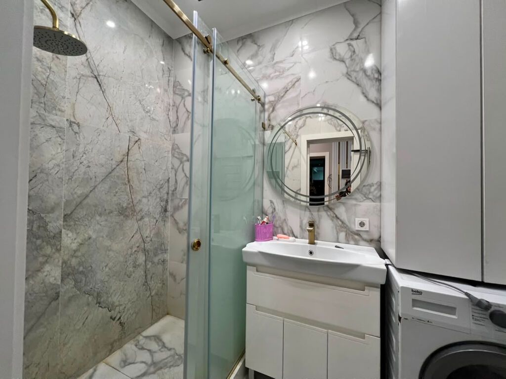 2 комнаты, 60 м², Тунгуч мкр Элитка, 7 этаж, Евроремонт: фото 6