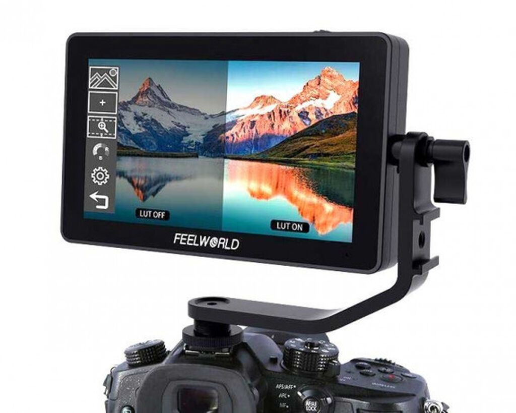FEELWORLD F6 PLUS — 6-дюймовый сенсорный on‑camera монитор для: фото 2