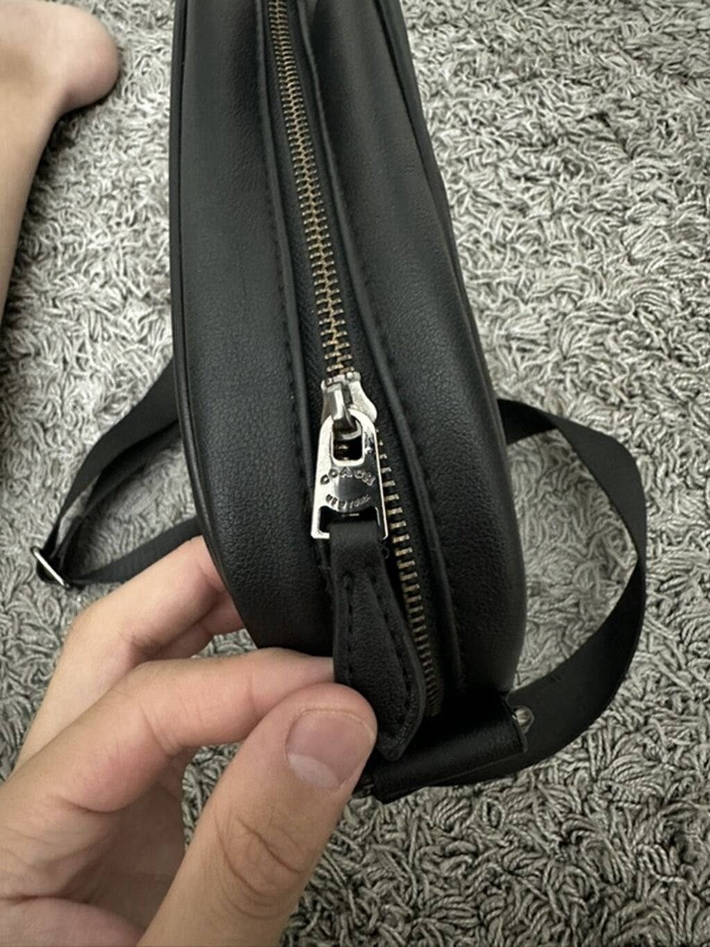 Сумка через плечо COACH (New York) в фирменном тисненом монограмном: фото 2