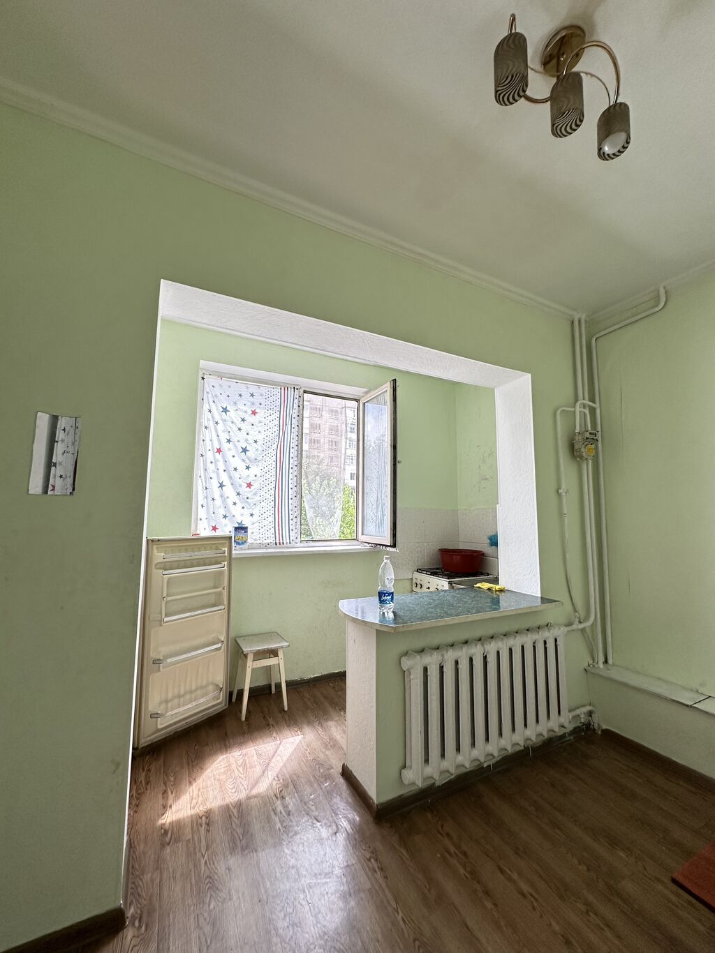 1 комната, 35 м², Аламедин-1 мкр 105 серия, 3 этаж, Старый ремонт: фото 4
