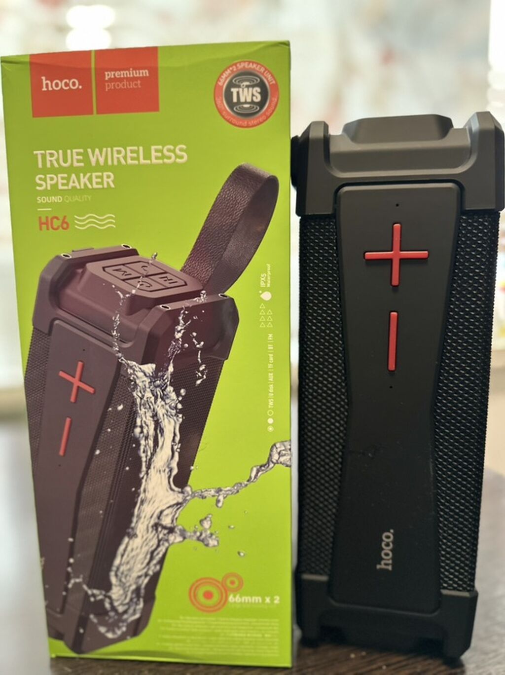 Портативная Bluetooth-колонка hoco. HC6 (True Wireless Speaker): фото 2
