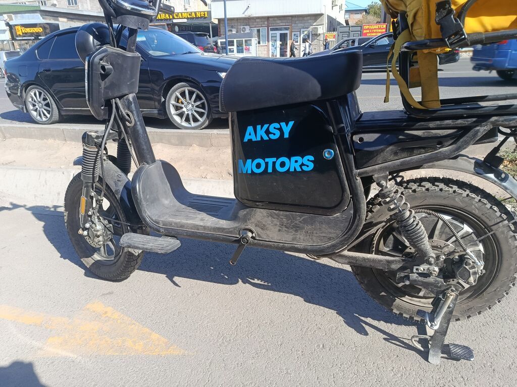 Электроскутер AKSY MOTORS 60/65 оргинал 24 кг вес Акбзапас хода,150: фото 4