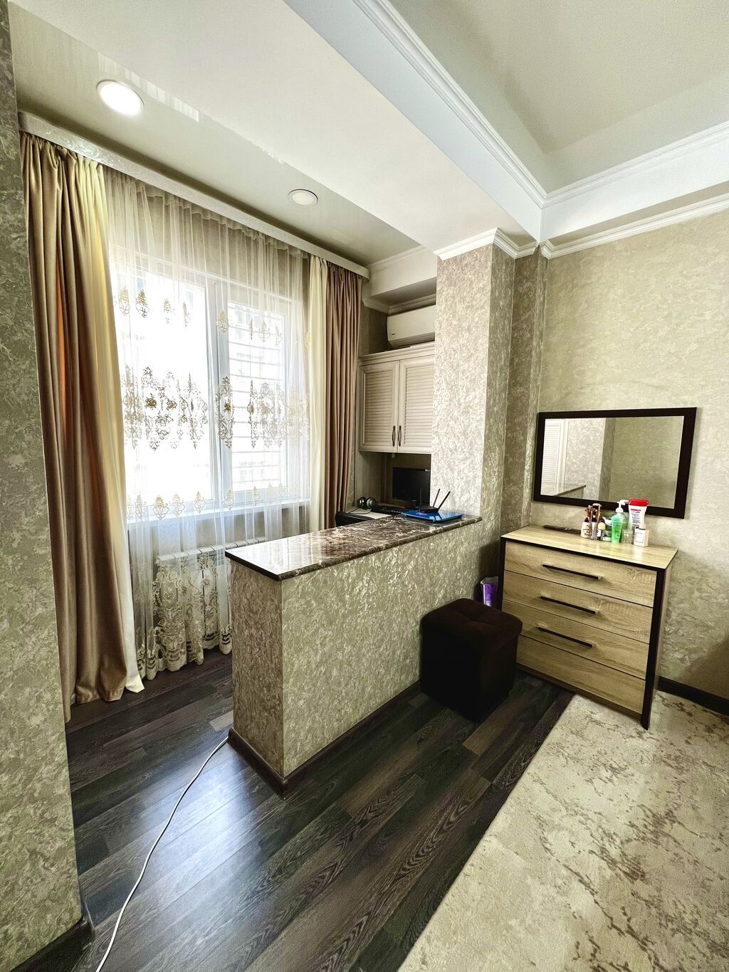 3 комнаты, 102 м², Аламедин-1 мкр Элитка, 3 этаж, Евроремонт: фото 7