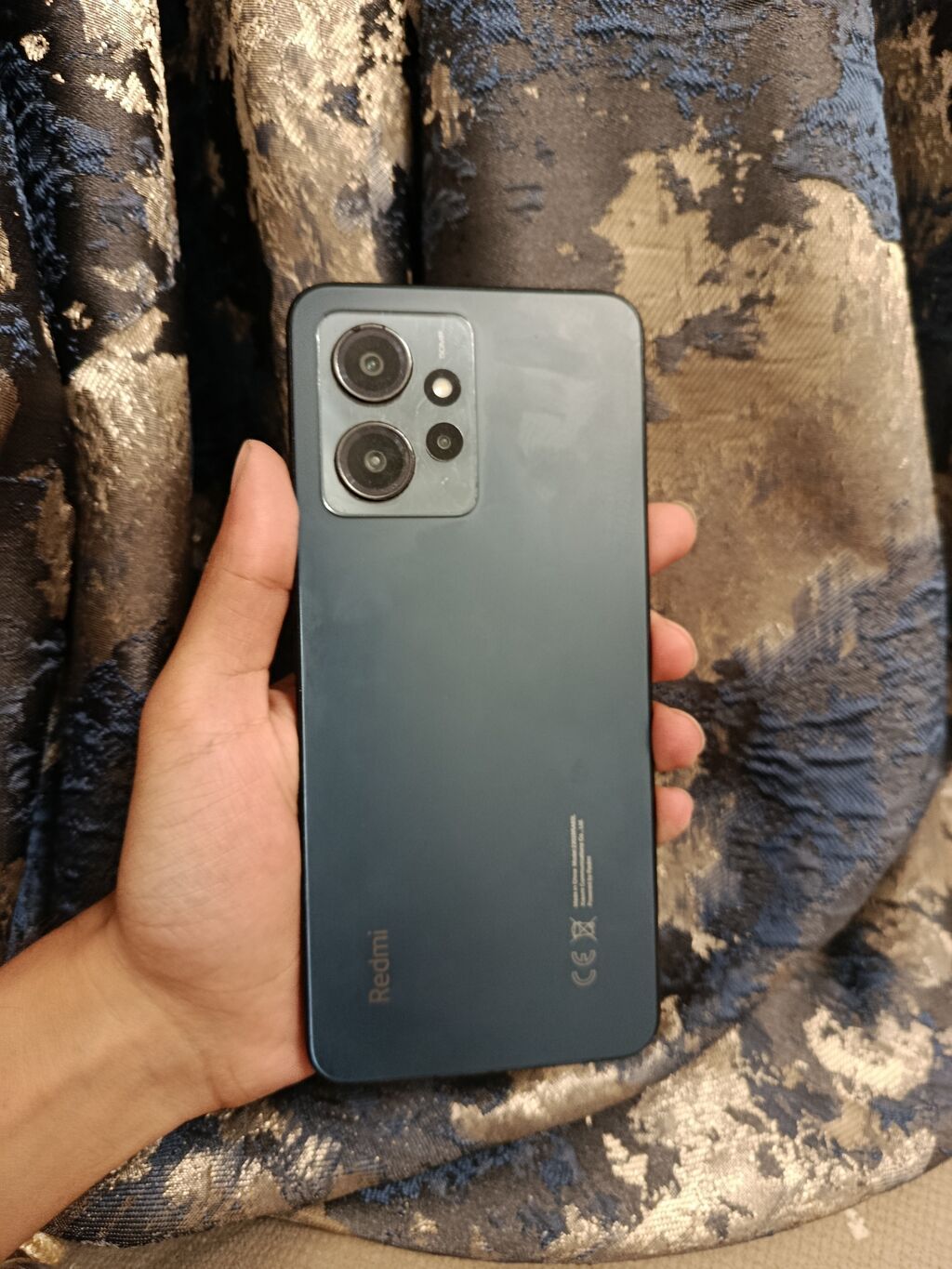 Redmi Note 12, 128 GB, rəng - Qara, Sensor, İki sim kartlı