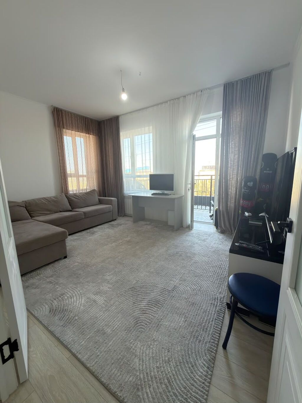 2 комнаты, 61 м², Ала-Арча ТРЦ Элитка, 2 этаж, Евроремонт: фото 4