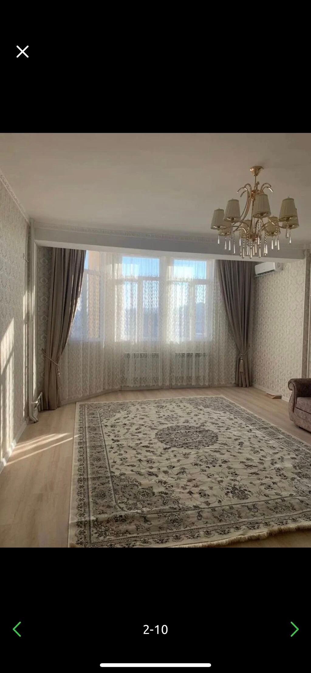 1 комната, Ата-Тюрк парк, Постельное белье, Кондиционер, Телевизор, фото 2
