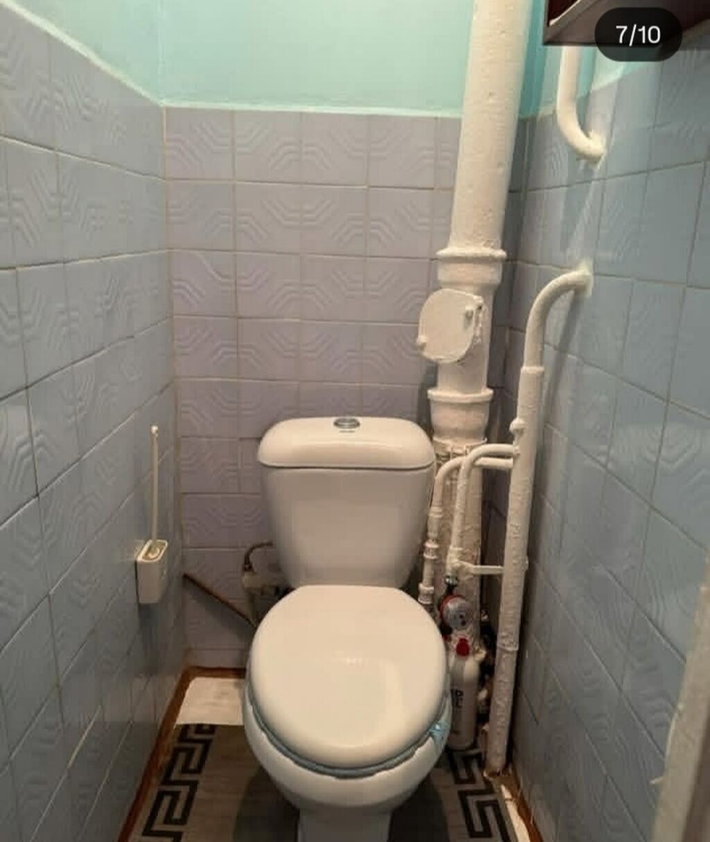 2 комнаты, 48 м², Аламедин-1 мкр 105 серия, 9 этаж, Требуется ремонт: фото 6