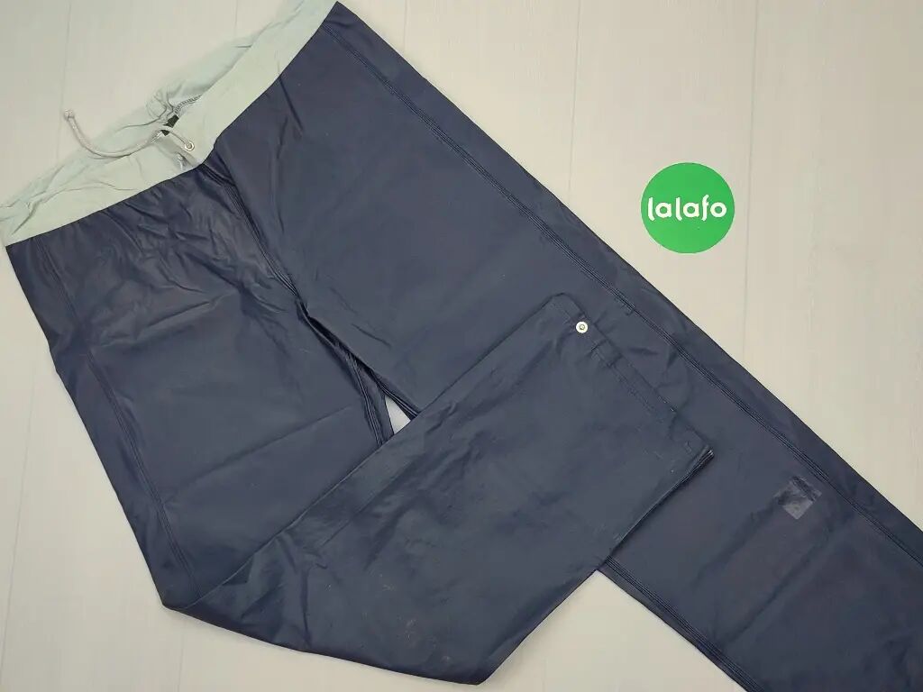 Spodnie: Spodnie S (EU 36), stan - Dobry, wzór - Jednolity kolor, kolor - Niebieski — 1