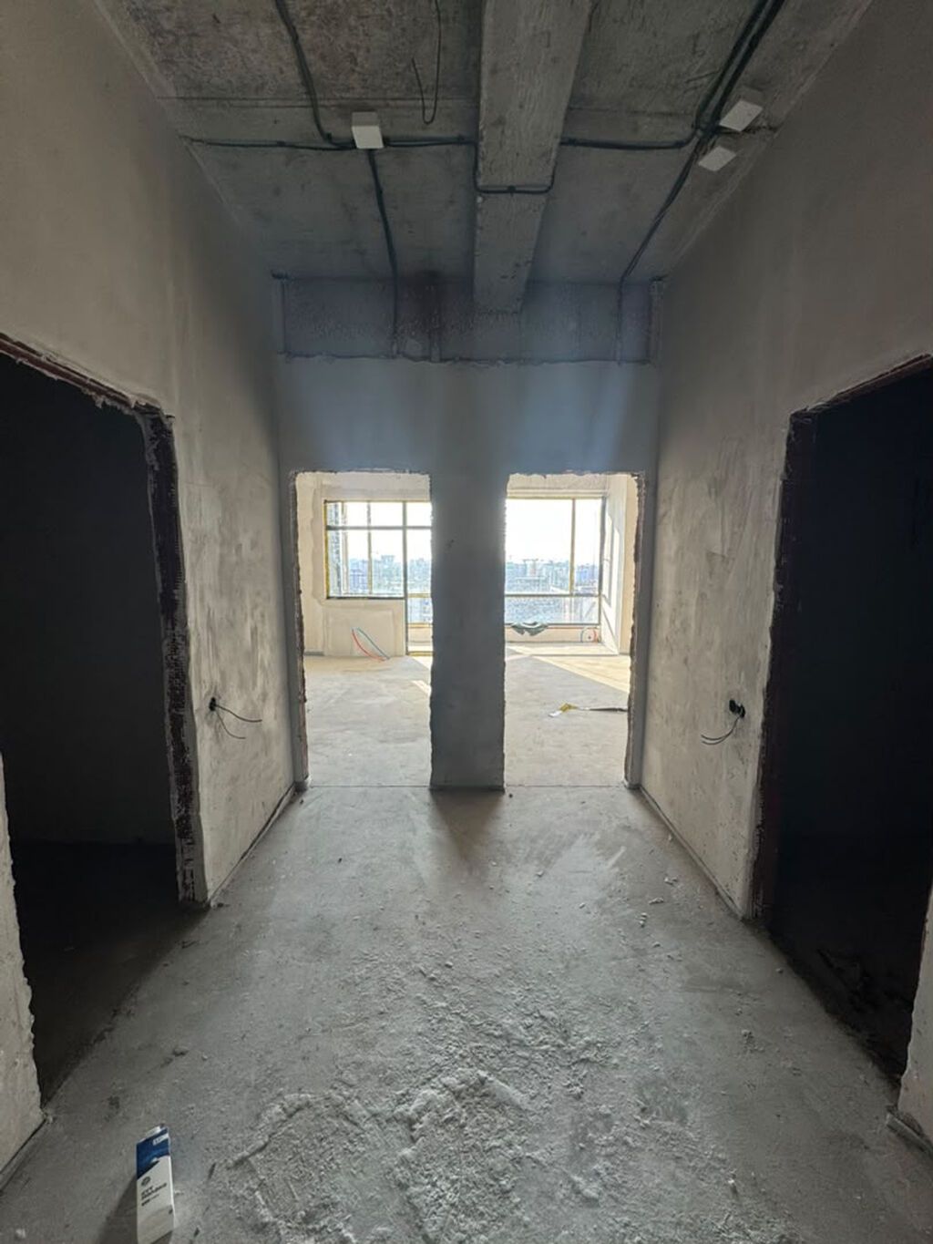 1 комната, 54 м², Юнусалиева/Суванбердиева Элитка, 12 этаж, ПСО (под самоотделку): фото 4