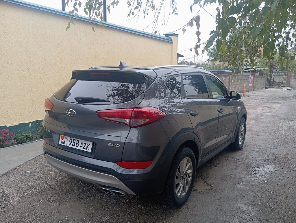 Hyundai Tucson: 2018 г., 2 л, Автомат, Дизель, Кроссовер: фото 4