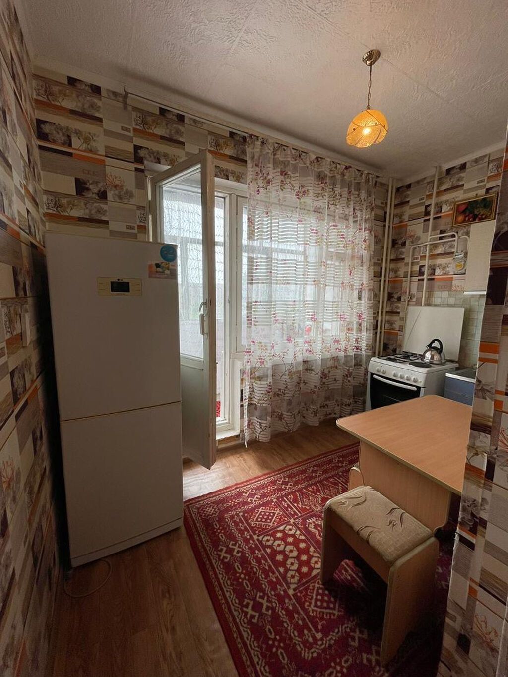 1 комната, 34 м², Аламедин-1 мкр 105 серия, 7 этаж, Косметический ремонт: фото 4