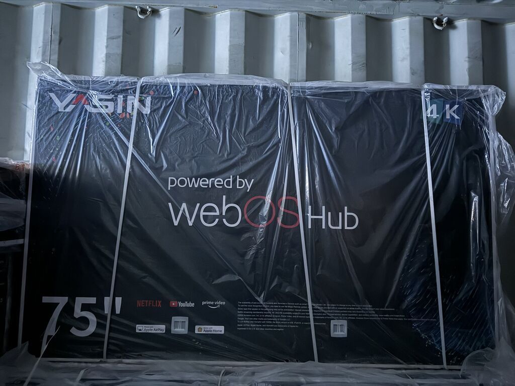 Телевизор YASIN 75" 4K Smart TV на платформе webOS Hub. СУПЕР: фото 3