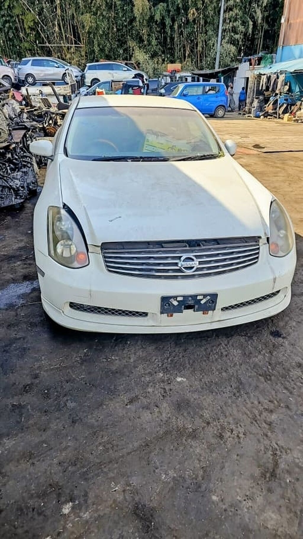 Читайте внимательно NISSAN Skyline разобран привезён в Бишкек, в