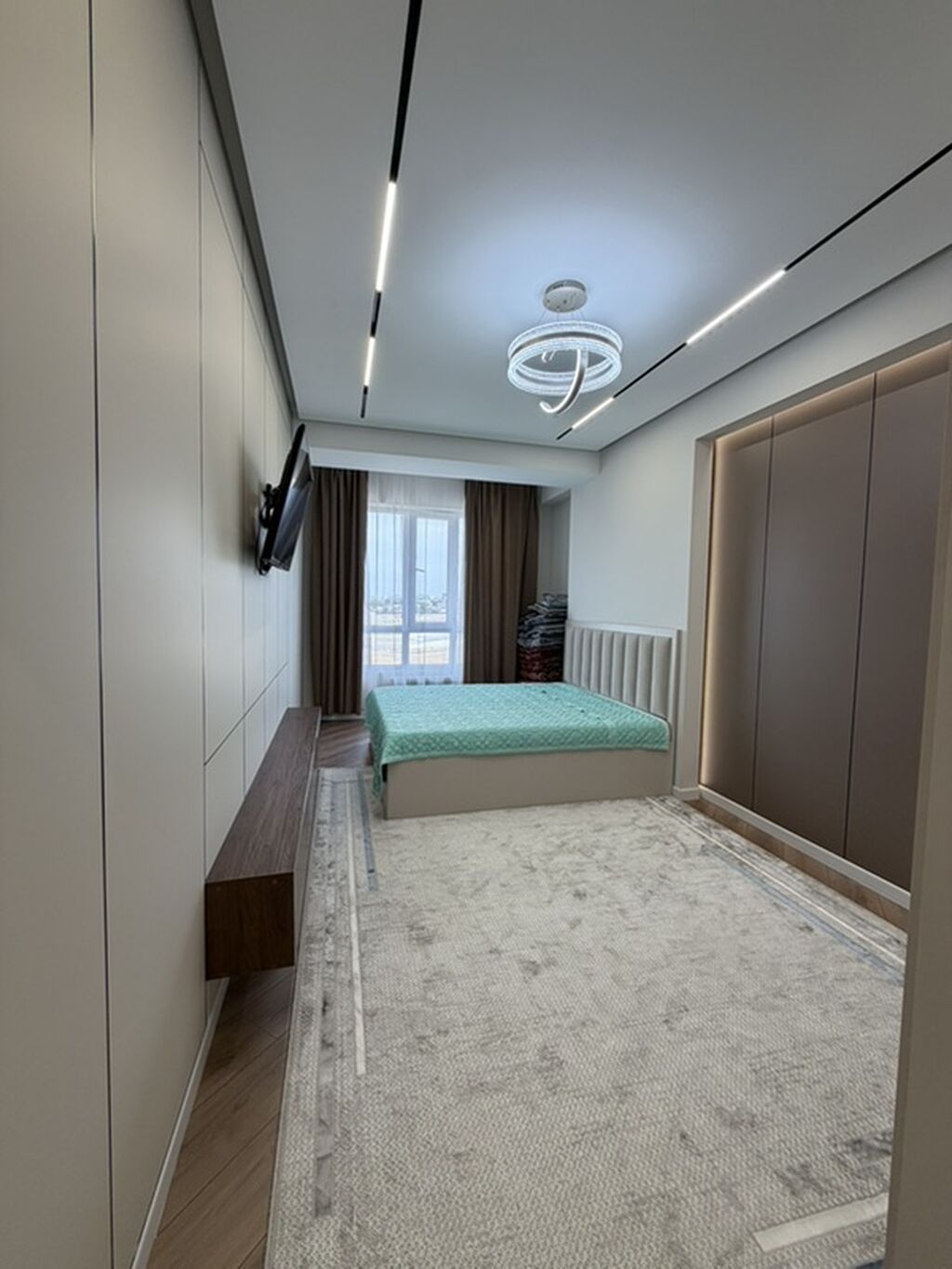 2 комнаты, 67 м², Пишпек Элитка, 7 этаж, Дизайнерский ремонт: фото 4