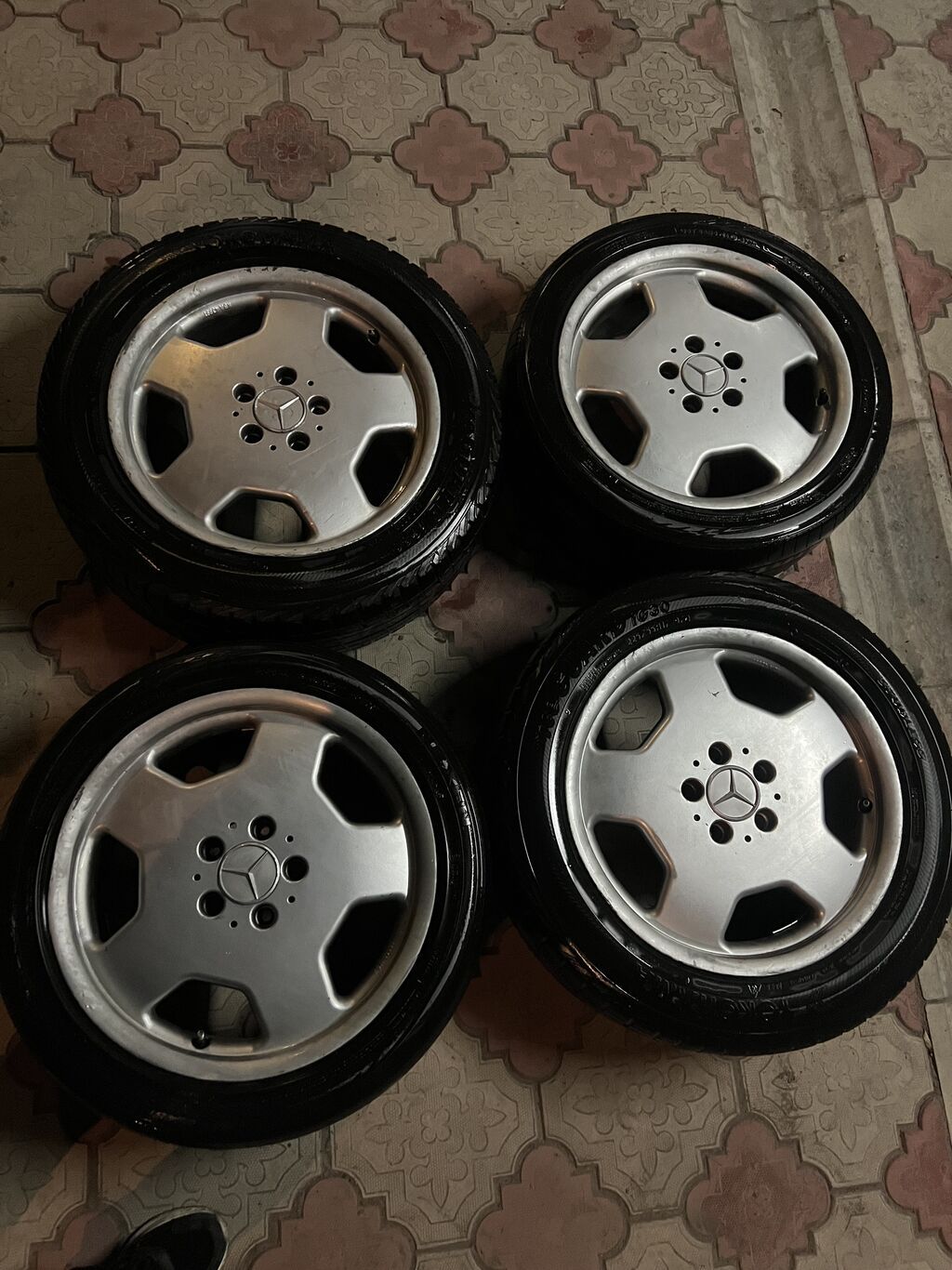 Колеса в сборе 225 / 45 / R 17, Лето, Б/у, Комплект, Легковые, Литые, отверстий - 5: фото 3