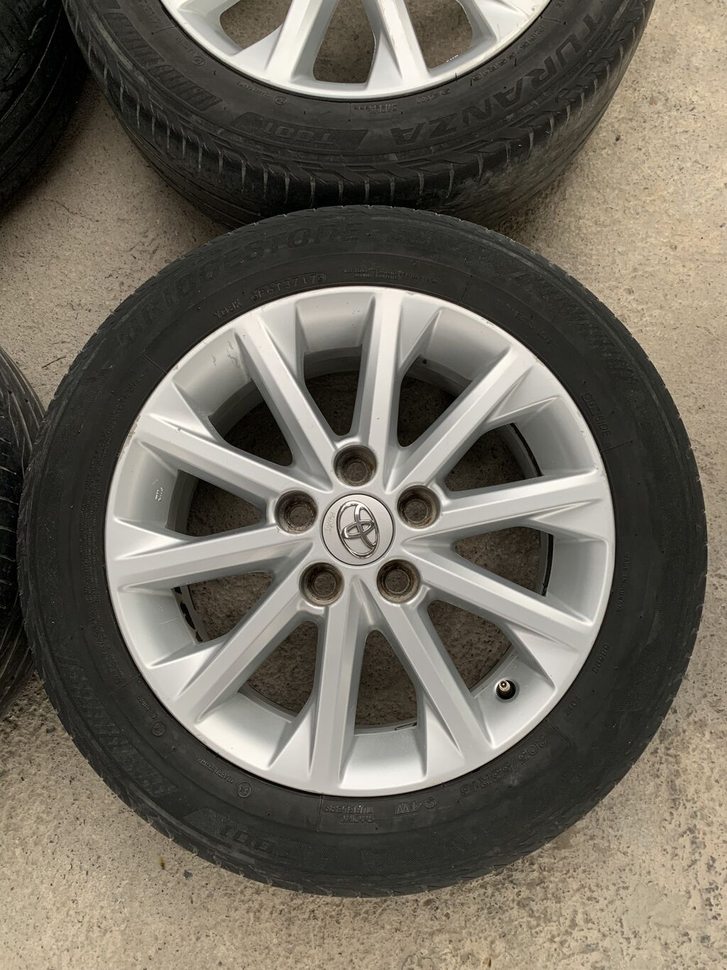 Колеса в сборе 205 / 55 / R 16, Лето, Б/у, Комплект, Легковые, Литые, отверстий - 5: фото 5