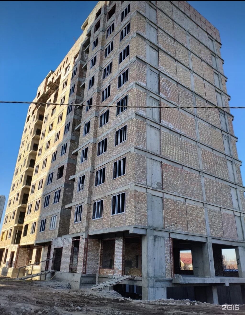 1 комната, 46 м², Нижний Джал (Джал-23) Элитка, 2 этаж, ПСО (под самоотделку): фото 2