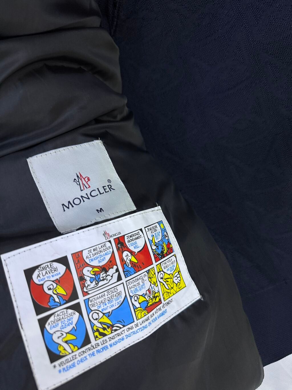 Мужская куртка, XL, 2XL, Moncler, Новый, цвет - Синий, Самовывоз: фото 4