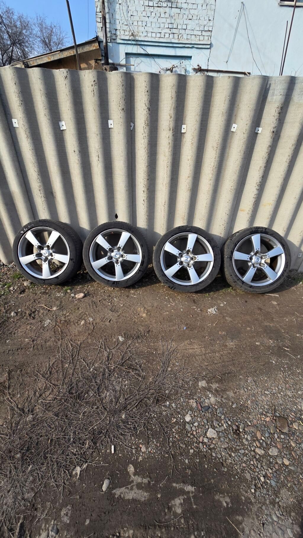 Колеса в сборе 225 / 45 / R 18, Лето, Б/у, Комплект, Легковые, Литые, отверстий - 5: фото 2