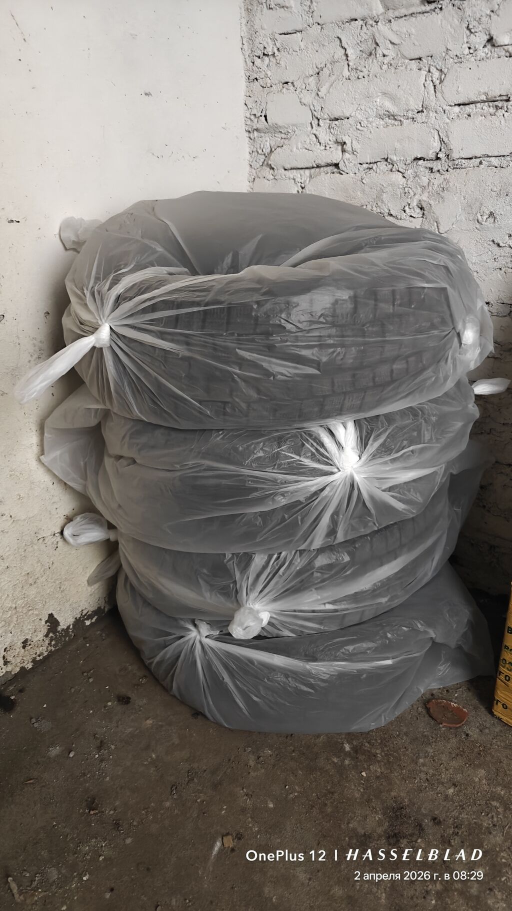 Зимние шины липучка Dunlop 215 65 R16 комплект 4 шт. В очень хорошем: фото 4