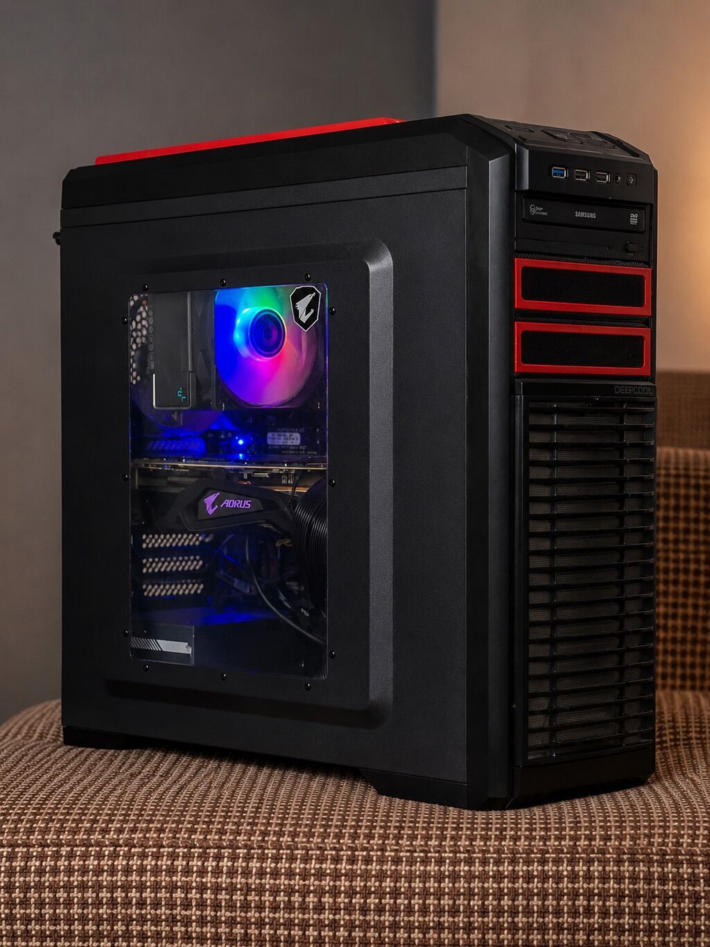 Компьютер, ядер - 6, ОЗУ 16 ГБ, Для работы, учебы, Б/у, Intel Core i5, NVIDIA GeForce RTX 2080 Super, HDD + SSD — фото 4