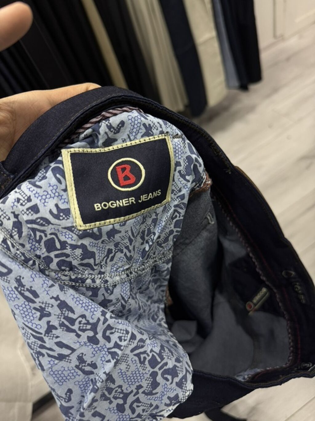 Мужские джинсы, S, M, L, Bogner, Новый, цвет - Синий, Самовывоз: фото 8