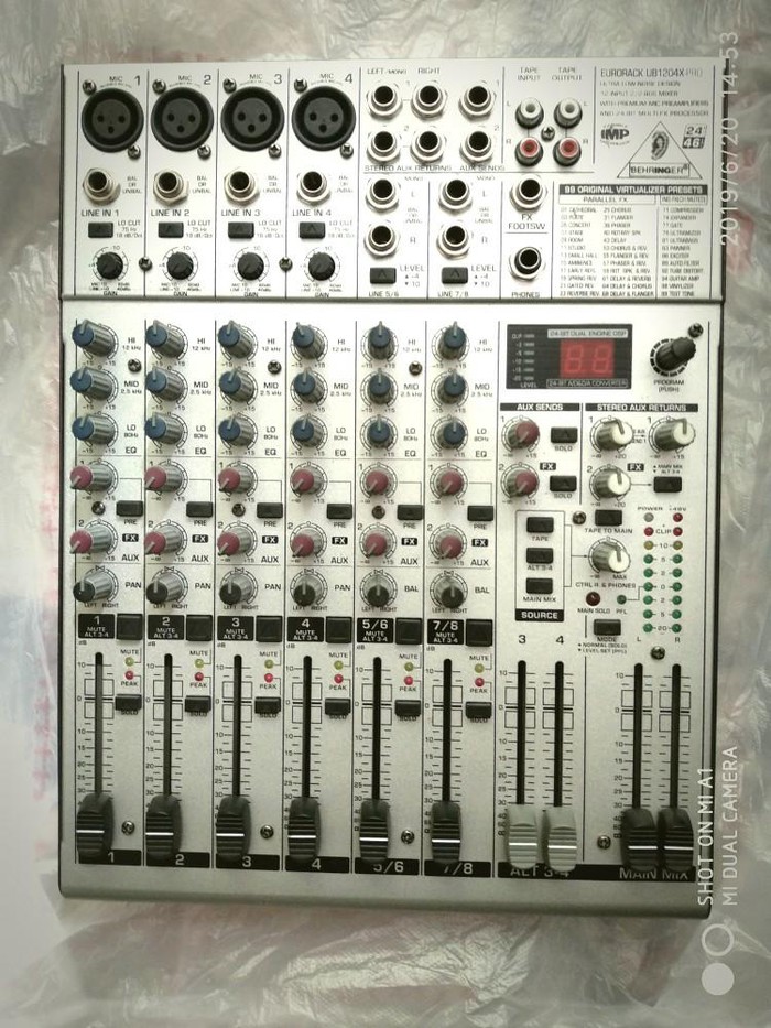 Behringer eurorack ub1204fx pro схема